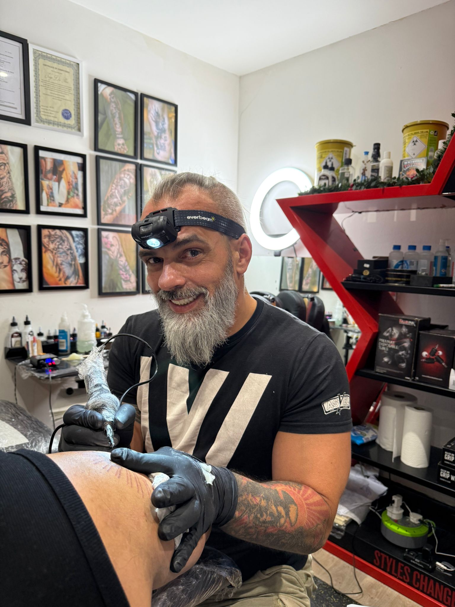 Tiago Tattoos trainer